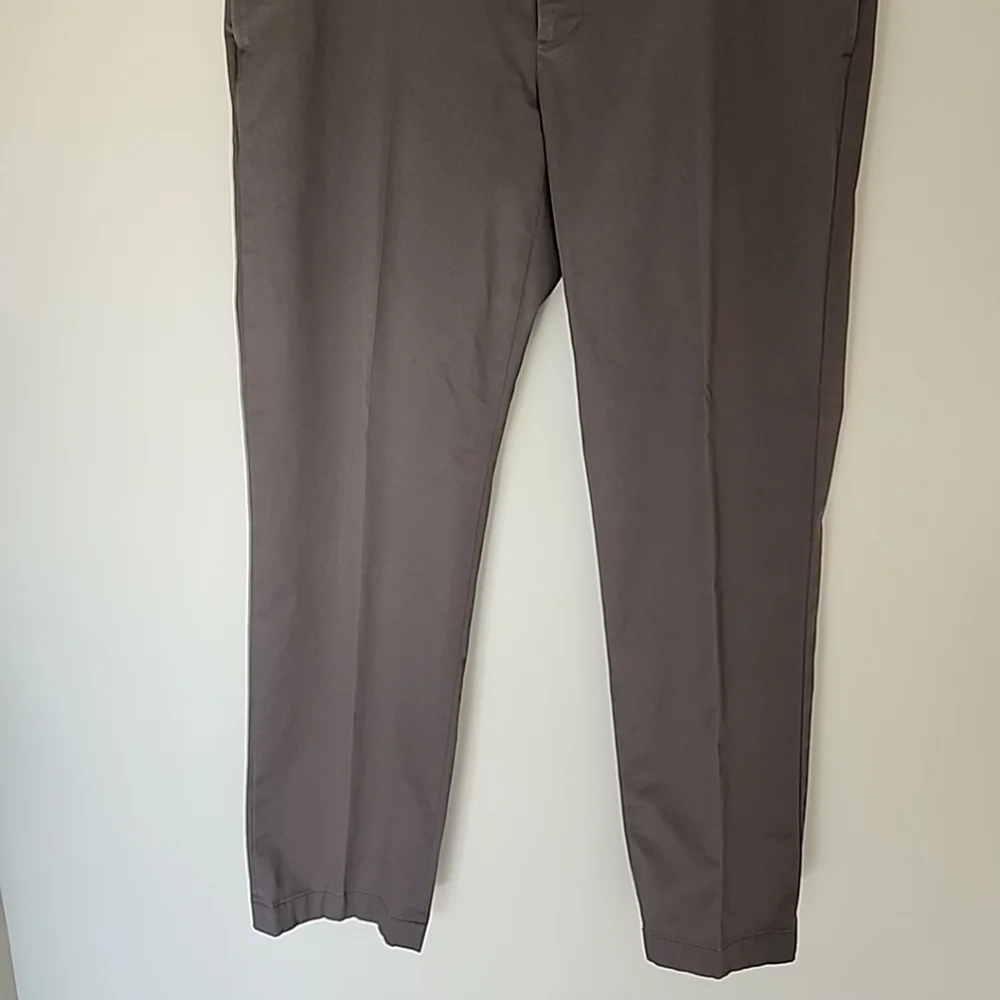 Brooks Brothers Lightweight Advantage Chino Stretch Clark Pants 34x30 Dark Gray